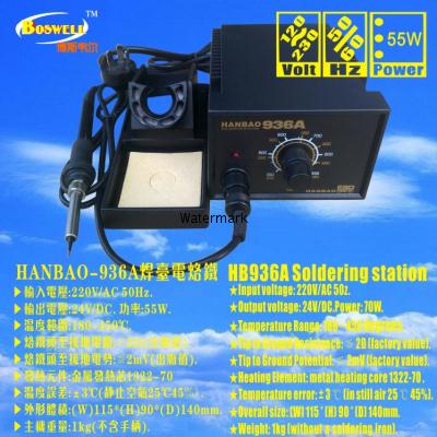 HANBAO936A thermostat soldering station,soldering machine